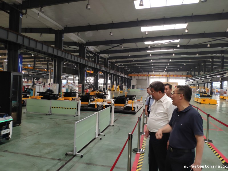 唐超董事长带队赴沈阳新松机器人公司交流